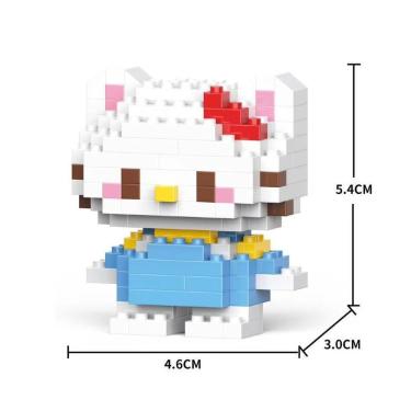 Imagem de Blocos de Montar Infantis w2601-18 Brinquedo Educativo em Plástico ABS Ecológico Inodoro MOC OEM