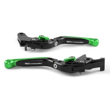Imagem de Manete Articulado Extensível Xr 250 Tornado A Laser - NoBrand, Preto c