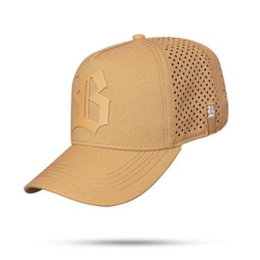 Imagem de Boné Blck Brasil Snapback Trucker Laser -, Caramelo