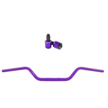 Imagem de Kit Peso E Guidão Esportivo Universal Honda Suzuki Yamaha - NoBrand, R