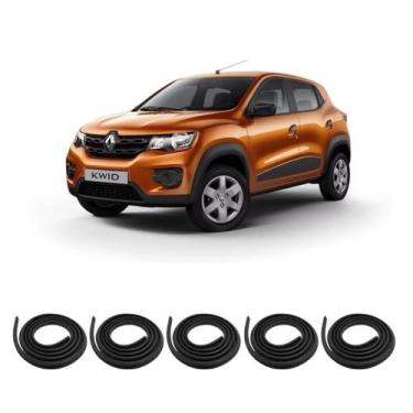 Imagem de Kit Borracha Vedação Das 4 Portas + Borracha Do Porta Malas Kwid - Sem