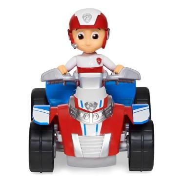 Imagem de Patrulha Canina Boneco Brinquedo Veiculo Solido Ryder Sunny