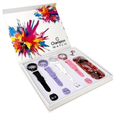 Imagem de Relógio Champion Sports Troca Pulseiras Analógico CP31001J-Feminino
