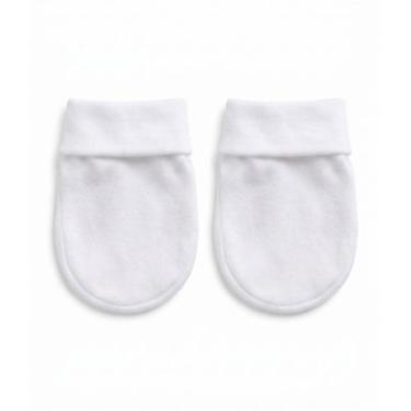 Imagem de Luva para Bebê Suedine 100% Algodão Antialérgico - Par Avulso ou Kit 3