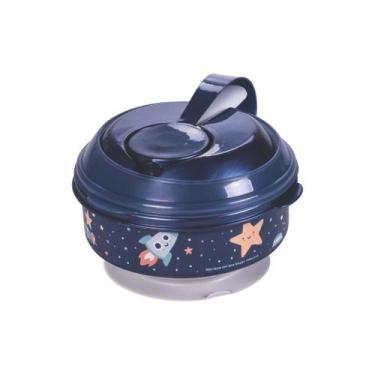 Imagem de Pote papinha com amassador 300ml plasutil -, ASTRONAUTA