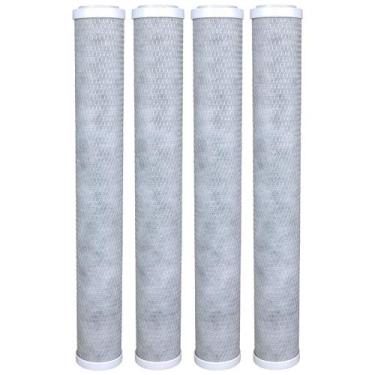 Imagem de Refil Filtro Carvão Ativado 20 Polegadas X 2 1/2, 4 Peças  - Royal B&B