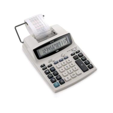 Imagem de Calculadora Com Impressão Bicolor 5121 12 Digitos Visor LCD Alimentaçã