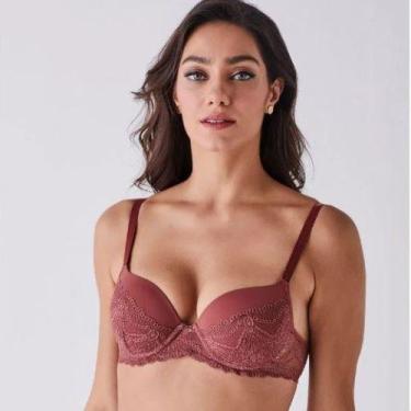 Imagem de Sutiã de Renda Com Bojo Com Aro Liz Lingerie - Ref.51552, Astrodust, 4