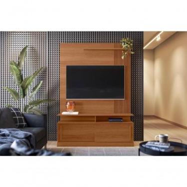 Imagem de Painel Home Chicago P- Tvs Até 60'' 2 Portas C- Prateleira - Jequitiba