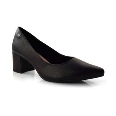 Imagem de Sapato Scarpin Salto Bloco Bico Fino Dakota G5181, Vincent preto, 37