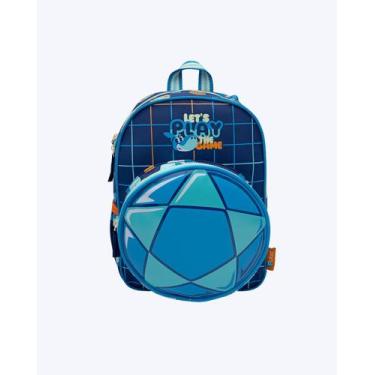 Imagem de Mochila de Costas Pequena Tubarão Futevôlei Puket 050404167, Azul mari