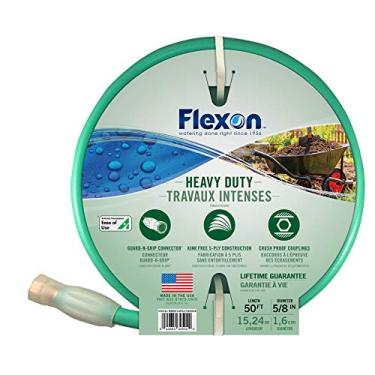 Imagem de Mangueira de jardim Flexon FAW58100 5/8 polegadas x 30 metros para todas as condições climáticas 4 camadas média