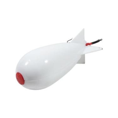 Imagem de Bóia Pesca Cevadeira Albatroz Rocket 17cm Grande Para Pesqueiros, Bran