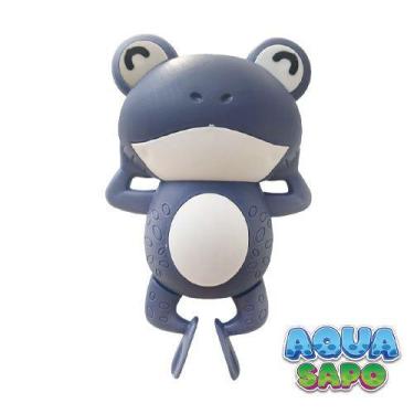 Imagem de Brinquedo de banheira - sapo nadador (aqua sapo) - azul - polibrinq
