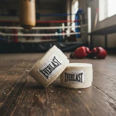 Imagem de Bandagem Everlast Original 3m Boxe Muay Thai Atadura Elastica