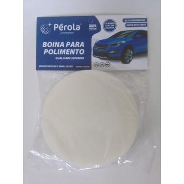 Imagem de Boina para Polimento Espuma com tiras autocolantes 6 Refino Pérola Bra
