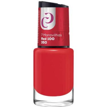 Imagem de Esmalte Cora O Melhor 10ml 7 Maravilhas Red 100 nº350