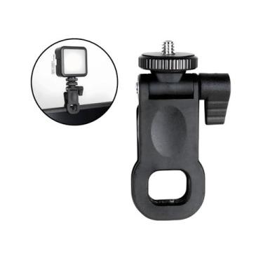 Imagem de Mini Adaptador Clip para Celular Iluminadores e Microfones 7cm - TUDOP