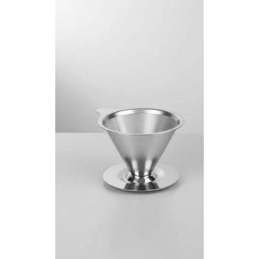 Imagem de Coador Café Aço Inox Reutilizável Malha Fina Tam 103 - Congratulations