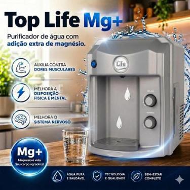Imagem de Purificador de Água Alcalina Ionizada com Magnésio e Ozônio MG  Top Li