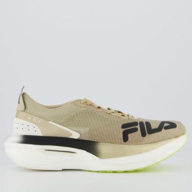 Imagem de Tênis Fila Racer Carbon 3 Tri Dourado, 40