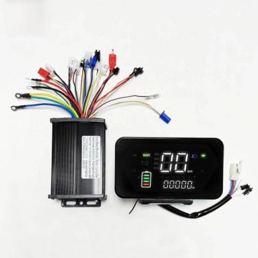 Imagem de Controlador De Motor Sem Escovas De Alta Potência 36V 48V 64V Com Disp