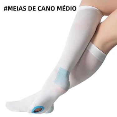Imagem de Meias De Compressão Até a Coxa Para Mulheres E Homens 15-21 mmHg, Anti