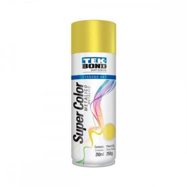 Imagem de Tinta Spray Tekbond Ouro Metalico 350Ml