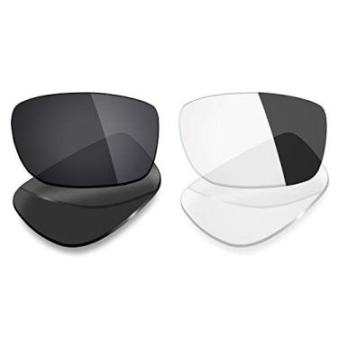 Imagem de 2 pares de lentes polarizadas de substituição da Mryok para óculos de sol Oakley Splinter – Opções