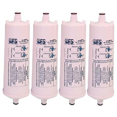 Imagem de Kit 4 Filtro Refil para Purificador de Água Europa - Bliss - HF by Hebe