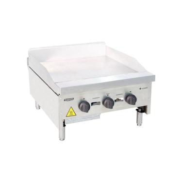 Imagem de Chapa Bifeteira Lanche Americana Lisa Inox Gás 60 Cm CG60 - Venâncio