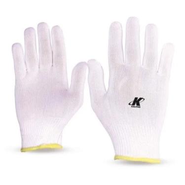 Imagem de Luva de proteção helanca lisa Kalipso Branca