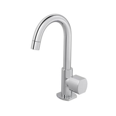 Imagem de Deca Torneira Liv 1198 C30  P/Lav Mesa Bica  Alta Dn15 Liv Cromado