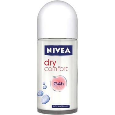 Imagem de Desodorante Roll-On Nivea Feminino Dry Comfort 50ml NÍVEA