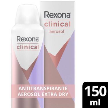 Imagem de Desodorante Aerosol Rexona Clinical 91g Extra Dry