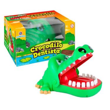 Kit Jogo Pinguim Quebra Gelo + Jogo Croc Croc Crocodilo Dentista