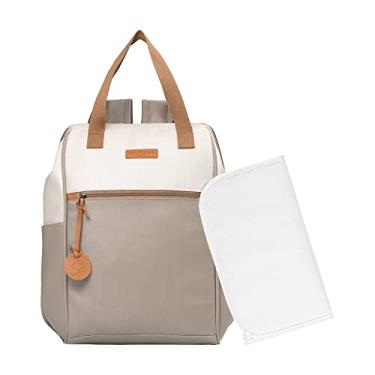 Imagem de Combo com Mochila e Trocador Pirulitando Petit Cinza