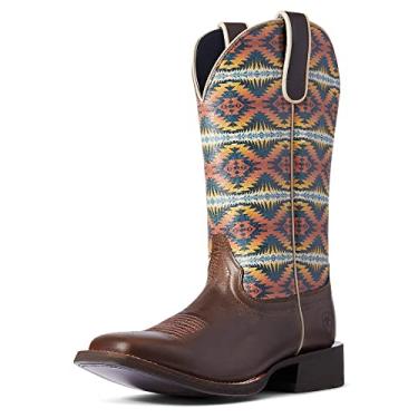 Imagem de Pendleton Circuit Savanna Western Boot, Café rachado, 7