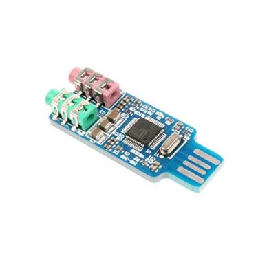 Imagem de NOYITO CM108 Módulo de placa de som USB sem drive para computador externo