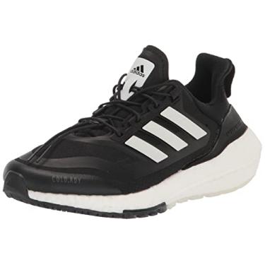 Imagem de adidas Tênis de corrida feminino Ultraboost 22 Cool.rdy, Preto/branco/cinza, 9.5