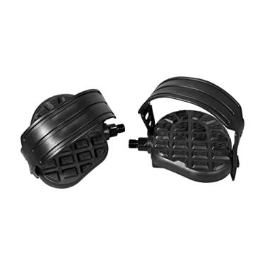 Imagem de Pedais de Bicicleta de Exercício Portátil com Alça Antiderrapante Equipamento de Fitness Leve Pedais de para Ciclismo Fitness Bicicleta com