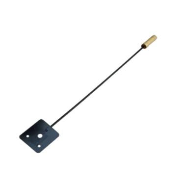 Imagem de Kit Lareira Ferro Preta Acendedor 220v Fole e Espalhador