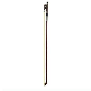 Imagem de Arco De Violino Scarlett 4/4 Crina Animal Octogonal Em Madeira Natural