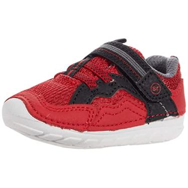 Imagem de Stride Rite Beb s Meninos SM Kylo (Infantil/Infantil), Vermelho, 4 Infant