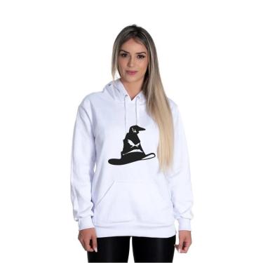 Imagem de Blusa Moletom Harry Potter Chapéu Seletor em Algodão-Feminino