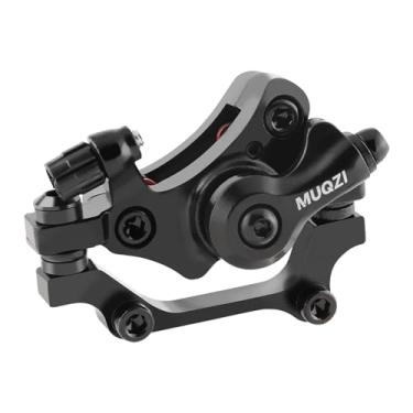 Imagem de Colaxi Pinça de freio a disco de bicicleta, engrenagem fixa de tração de linha para freio a disco de bicicleta de 140mm/160mm para bicicletas de estrada de, Traseira