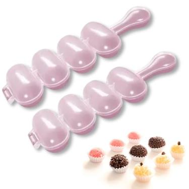 Imagem de Kit 2 Formas Boleador De Brigadeiros Gourmet Doces Sushi Arroz