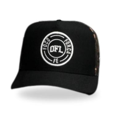 Imagem de Boné OFL Camuflado Foco Força e Fé