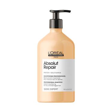 Imagem de L'Oréal Absolut Repair Protein Gold Quinoa Shampoo 750ml