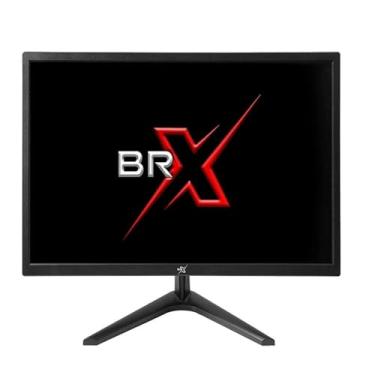 Imagem de Monitor BRX MBRX201BK Slim Led 20" HDMI VGA